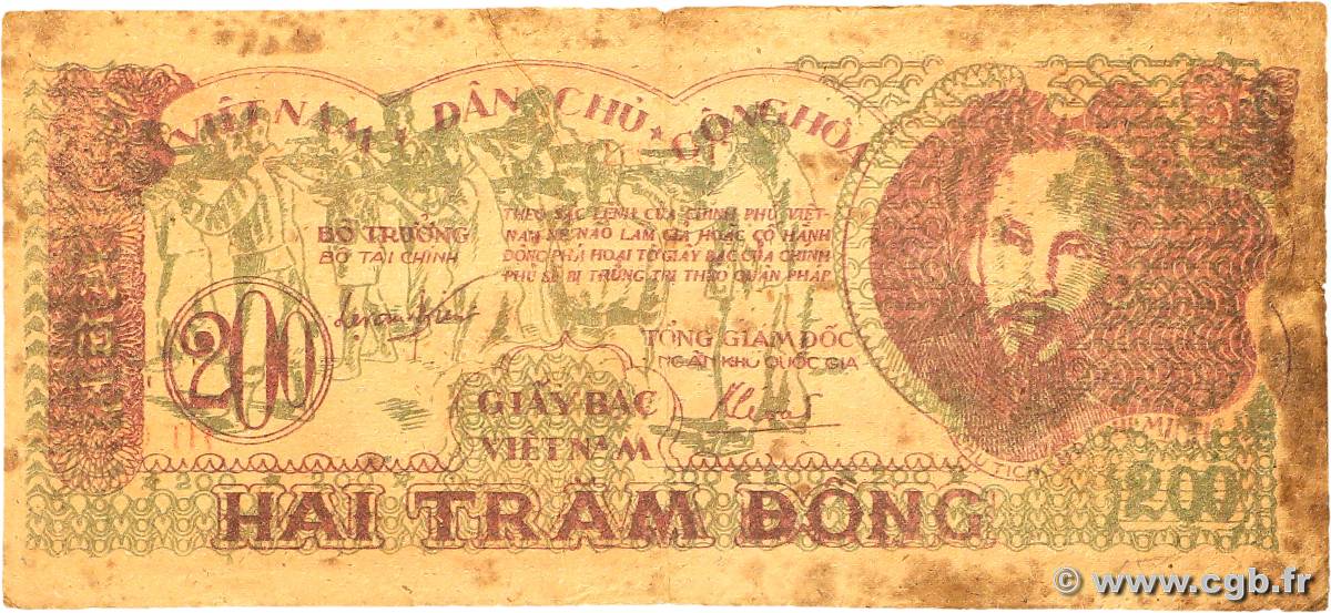200 Dong VIET NAM   1950 P.034a TB