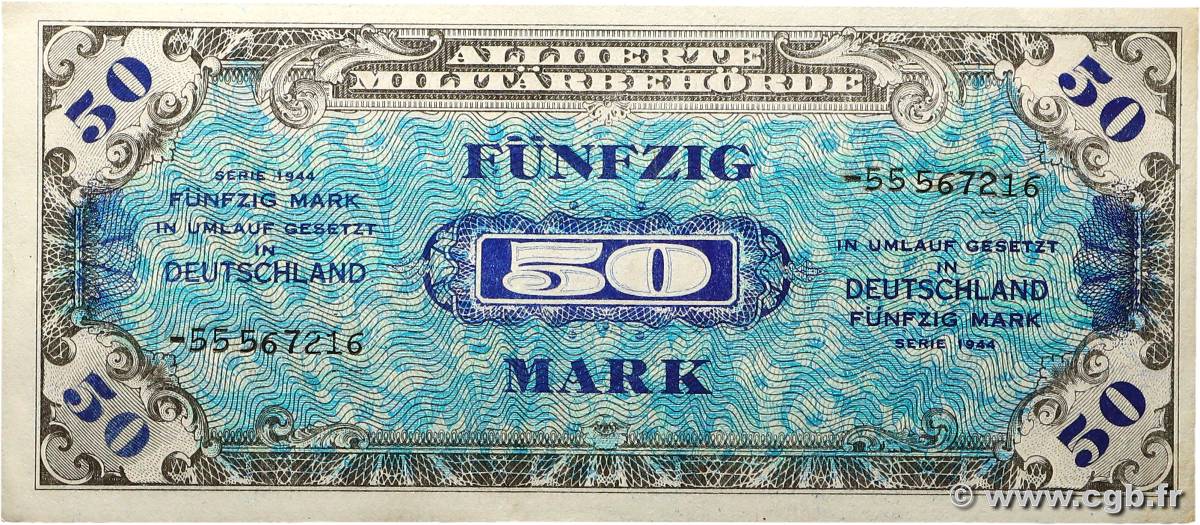 50 Mark ALLEMAGNE  1944 P.196d SPL
