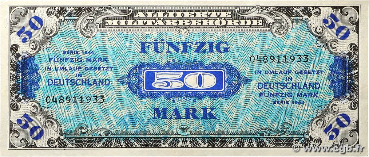 50 Mark GERMANY  1944 P.196a AU