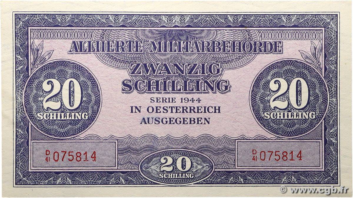 20 Schilling AUTRICHE  1944 P.107 pr.NEUF