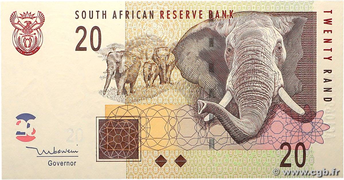 20 Rand AFRIQUE DU SUD  2009 P.129b NEUF
