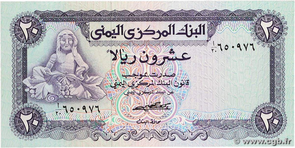 20 Rials REPúBLICA DEL YEMEN  1973 P.14a SC