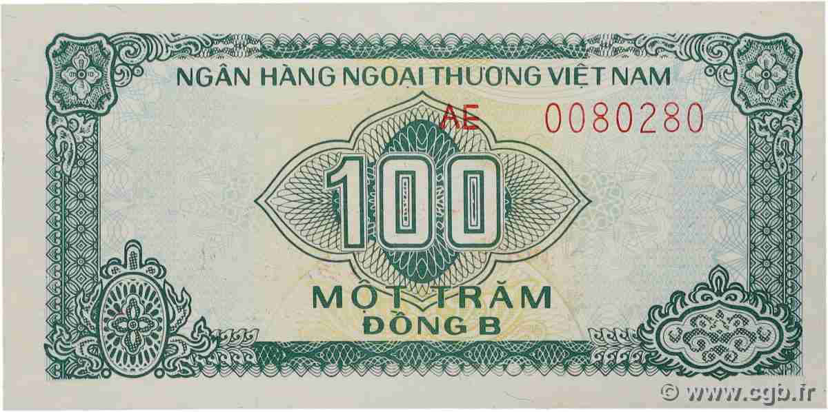 100 Dong VIET NAM  1987 P.FX3 UNC-