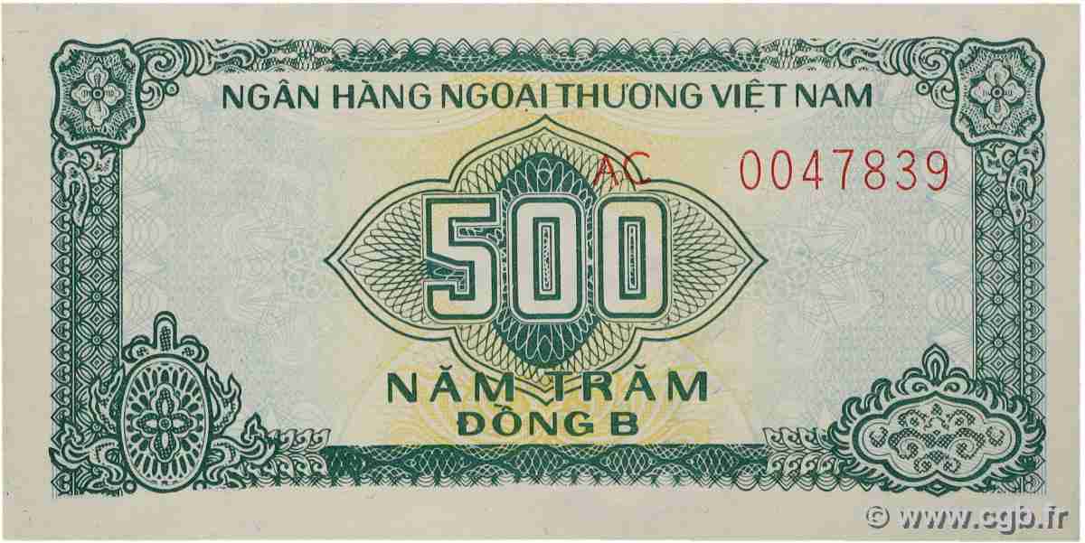 500 Dong VIET NAM  1987 P.FX5 UNC