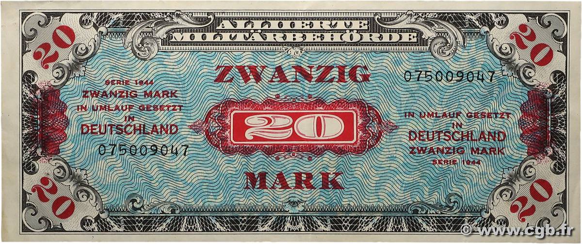 20 Mark ALLEMAGNE  1944 P.195a TTB