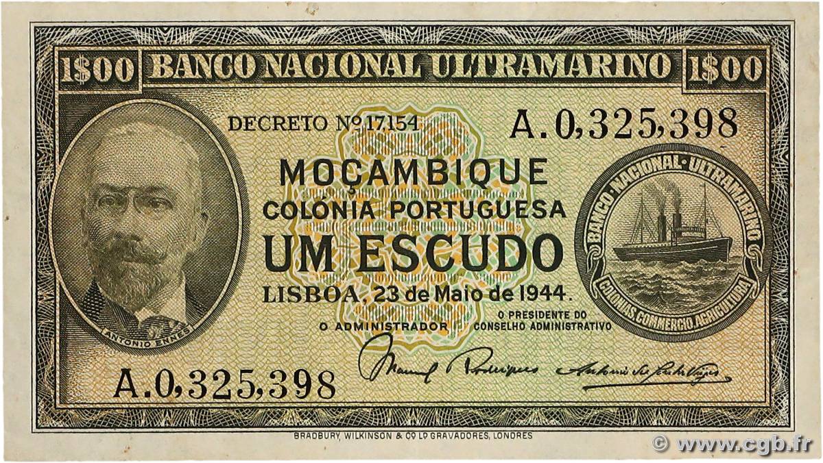 1 Escudo MOZAMBIQUE  1944 P.092 XF