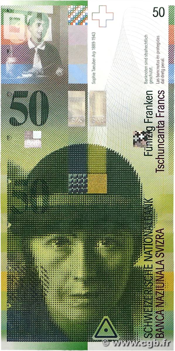 50 Francs SWITZERLAND  2006 P.71c UNC-