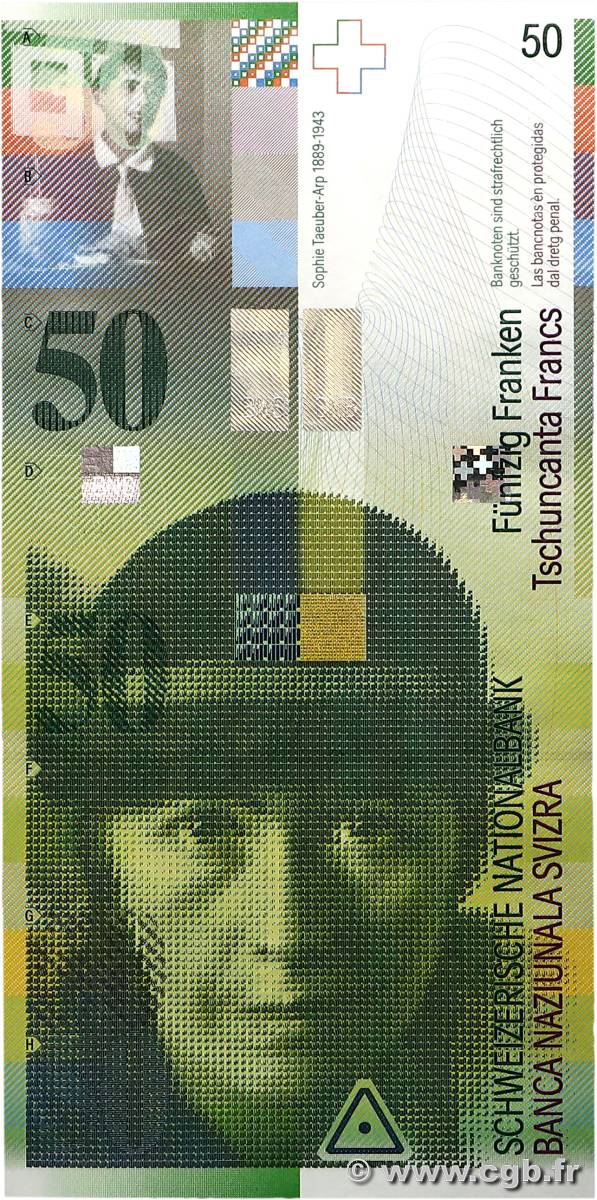 50 Francs SWITZERLAND  2006 P.71c UNC-