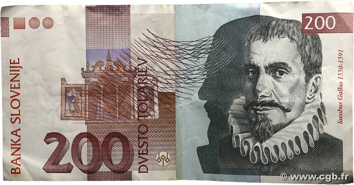 200 Tolarjev SLOVÉNIE  1992 P.15a TTB+
