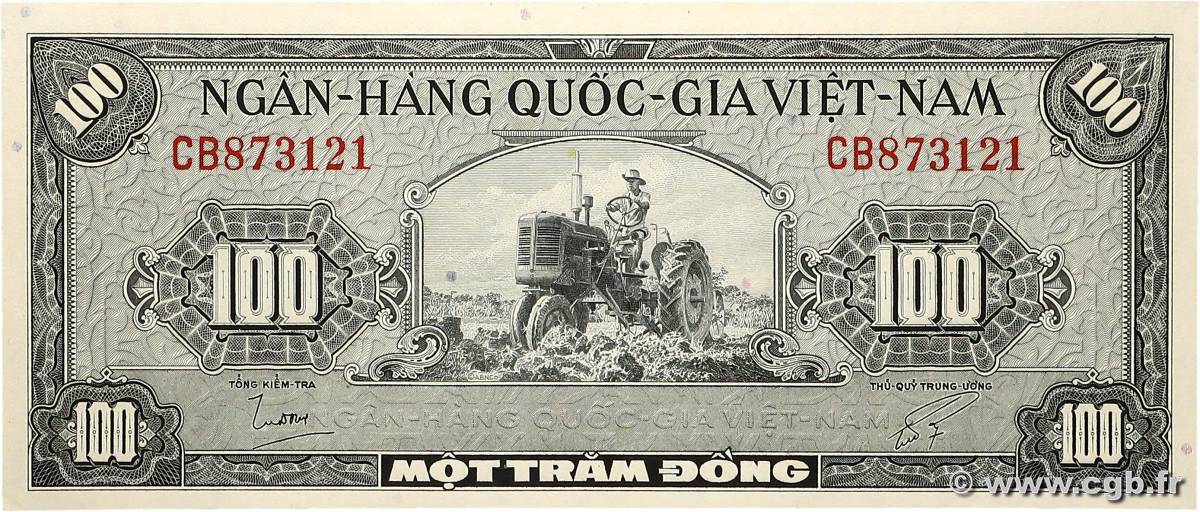 100 Dong VIET NAM SUD  1955 P.08a NEUF