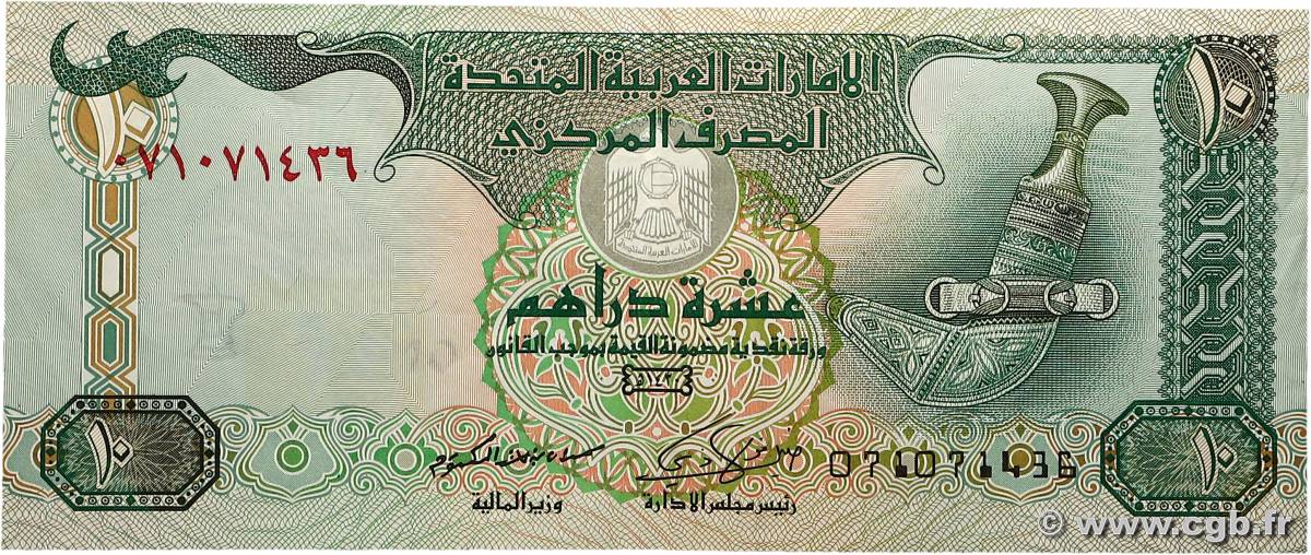 10 Dirhams ÉMIRATS ARABES UNIS  2009 P.27a TTB+