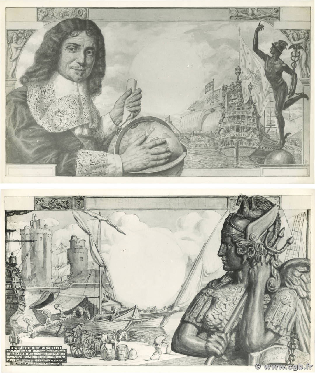 500 Francs COLBERT Photo FRANCE  1943 F.33.00p SPL