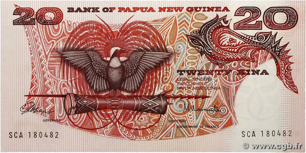 20 Kina PAPUA NEW GUINEA  1977 P.04 UNC-