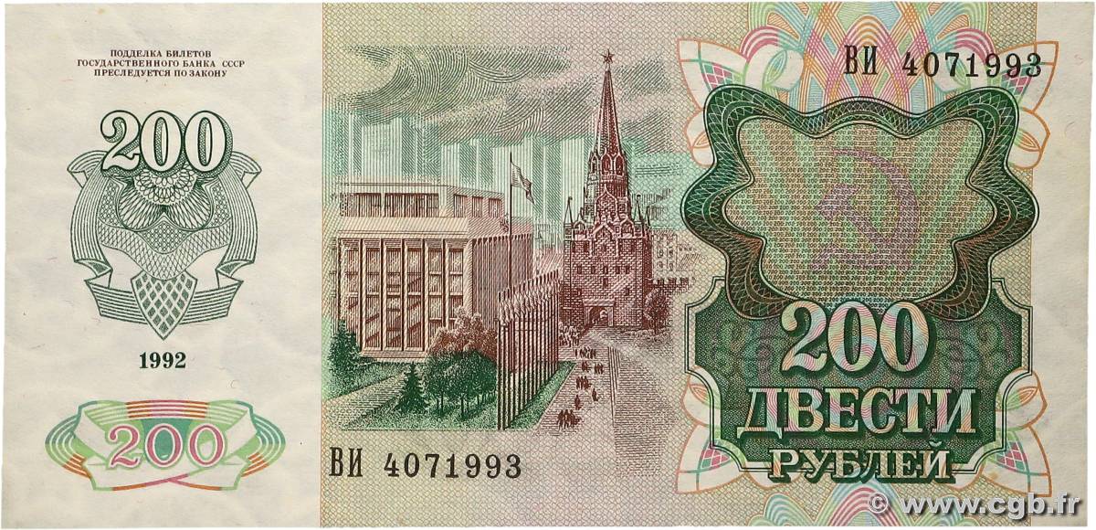200 Roubles RUSSIE  1992 P.248 NEUF
