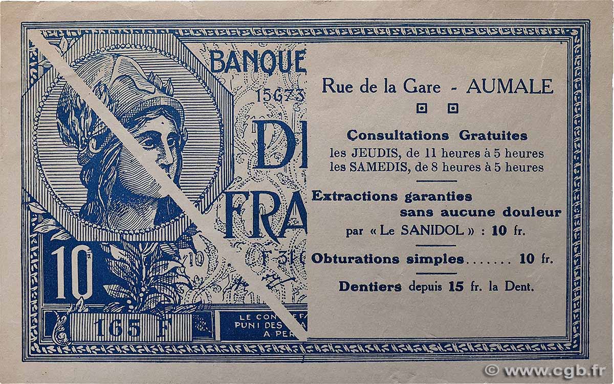 10 Francs MINERVE Publicitaire FRANCE regionalismo y varios  1930 F.06.00pub FDC
