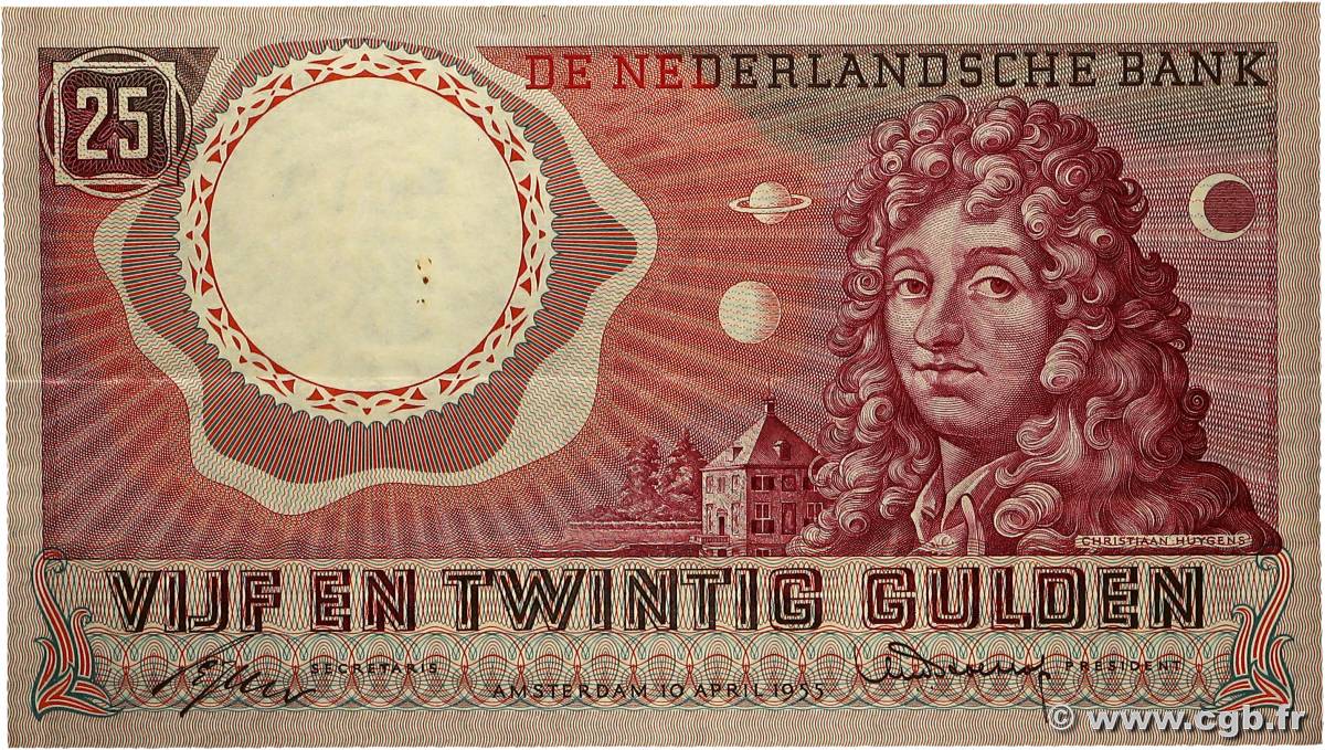 25 Gulden PAYS-BAS  1955 P.087 TTB+