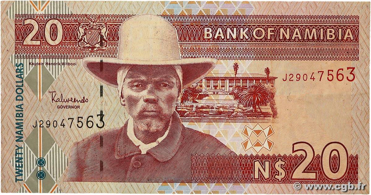 20 Namibia Dollars NAMIBIE  2002 P.06b TTB