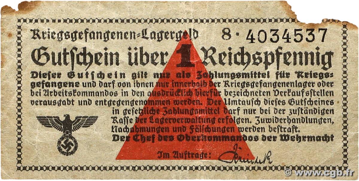 1 Reichspfennig ALLEMAGNE  1939 R.515 TB+