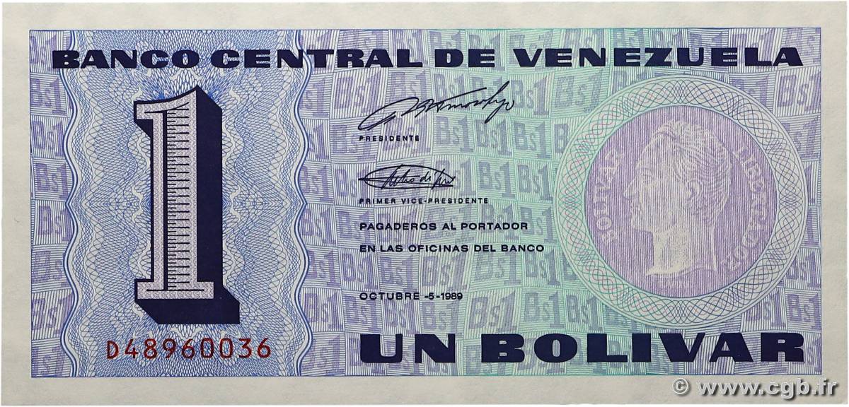 1 Bolivar VENEZUELA  1989 P.068 NEUF