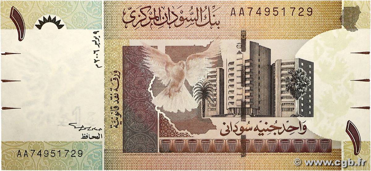 1 Pound SUDAN  2006 P.64a AU