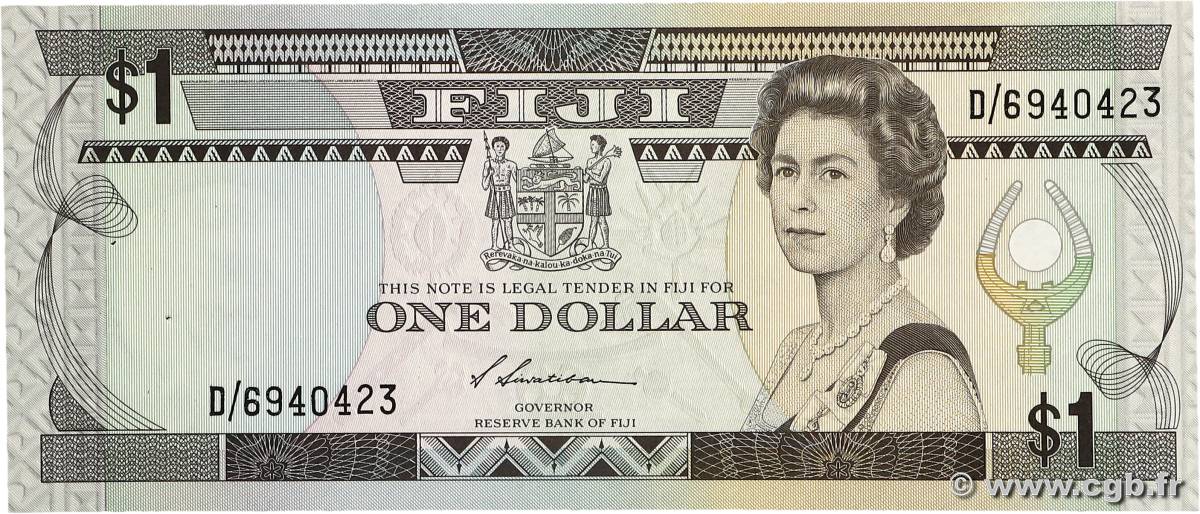 1 Dollar FIGI  1987 P.086a AU