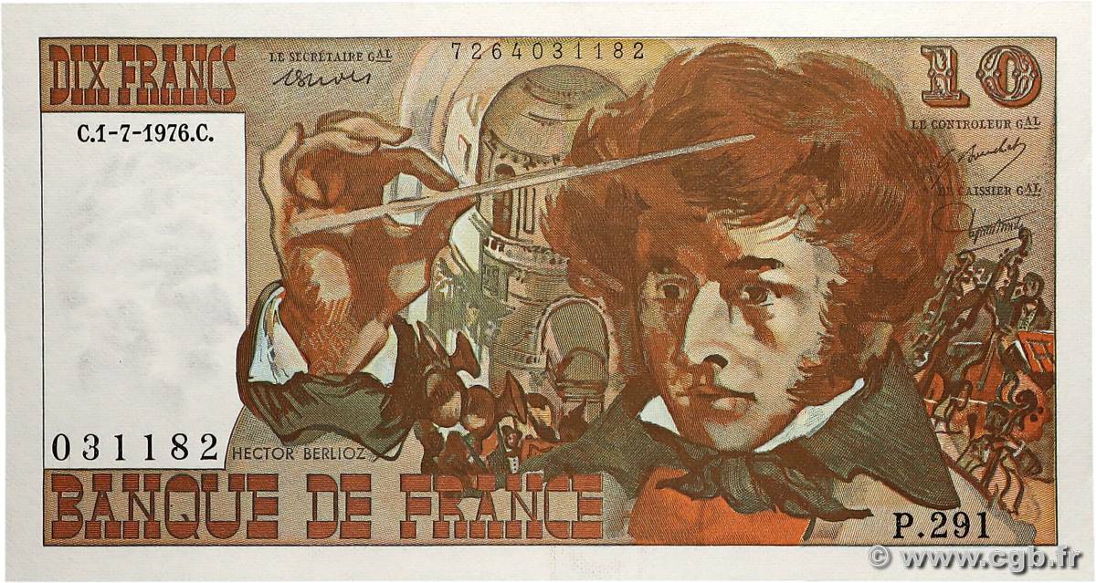 10 Francs BERLIOZ FRANCE  1976 F.63.19 NEUF