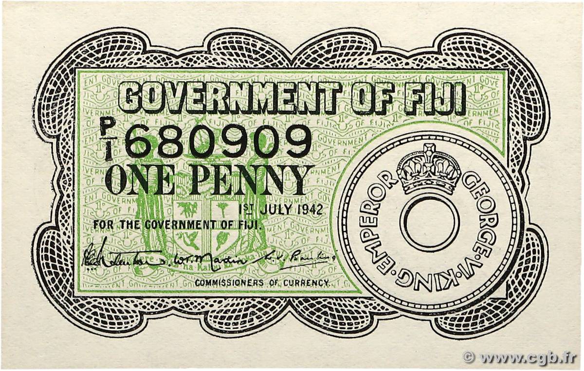 1 Penny FIDJI  1942 P.047a NEUF