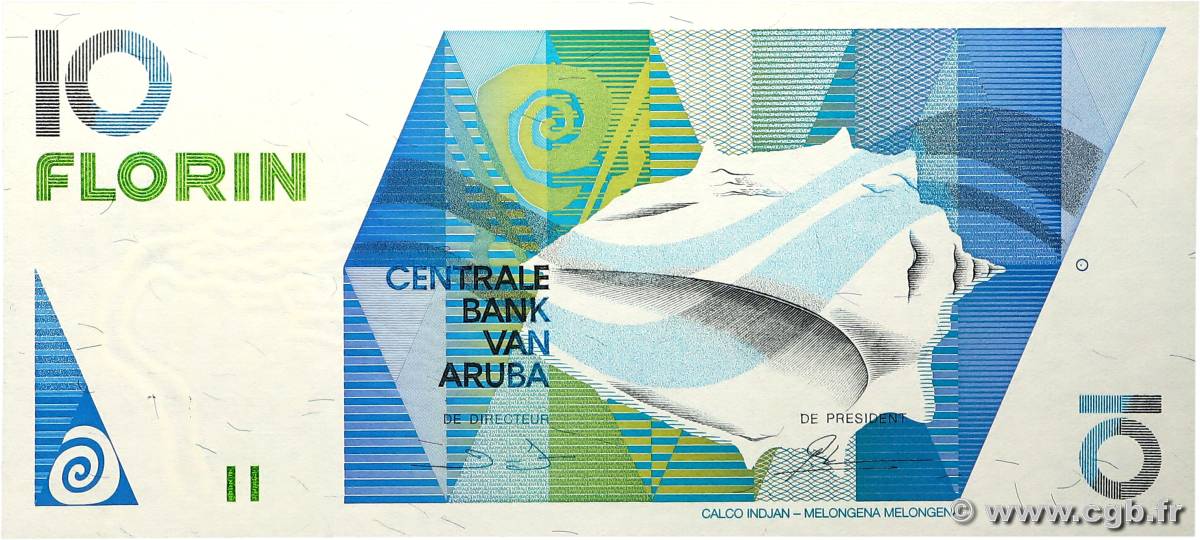 10 Florin ARUBA   1990 P.07 NEUF