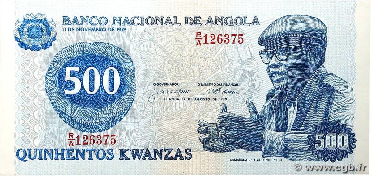 500 Kwanzas ANGOLA  1979 P.116 SPL