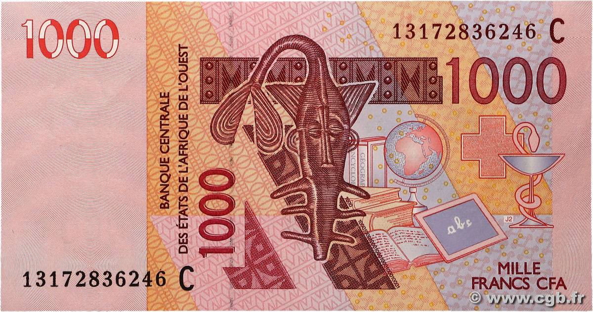 1000 Francs ÉTATS DE L&nbsp;AFRIQUE DE L&nbsp;OUEST  2013 P.315Cm pr.SPL