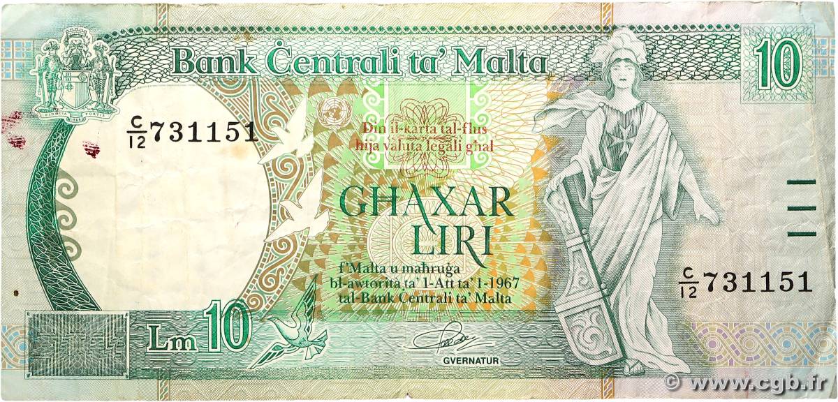 10 Liri MALTE  1989 P.43 TB