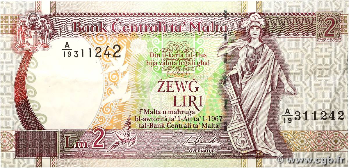 2 Liri MALTE  1994 P.45d TTB+