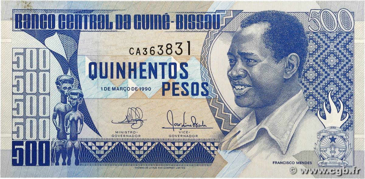 500 Pesos GUINEA-BISSAU  1990 P.12 VZ+