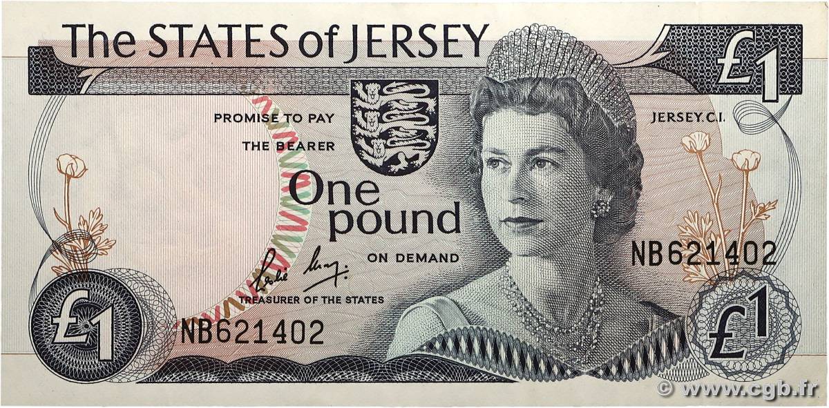 1 Pound JERSEY  2010 P.11b q.SPL