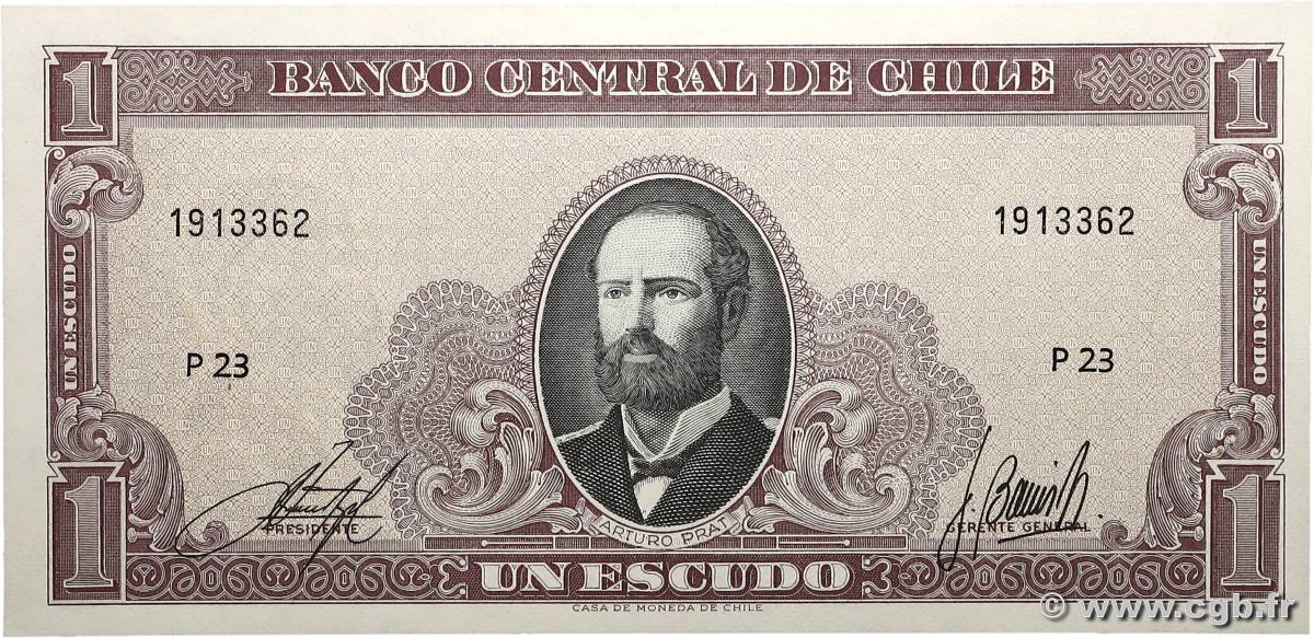 1 Escudo CILE  1964 P.136 FDC