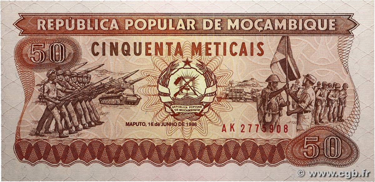 50 Meticais MOZAMBICO  1986 P.129b q.FDC