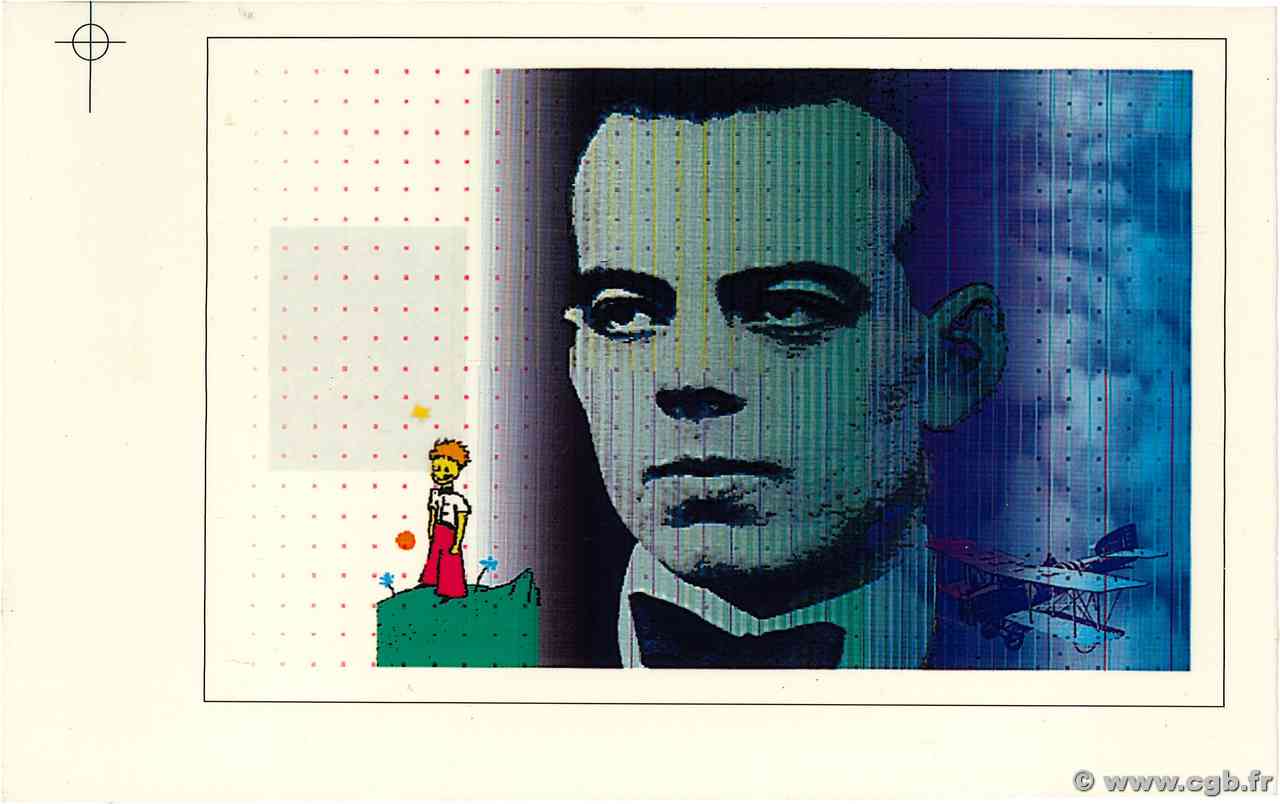 50 Francs SAINT-EXUPÉRY Épreuve FRANCIA  1980 NE.1980-1988 FDC