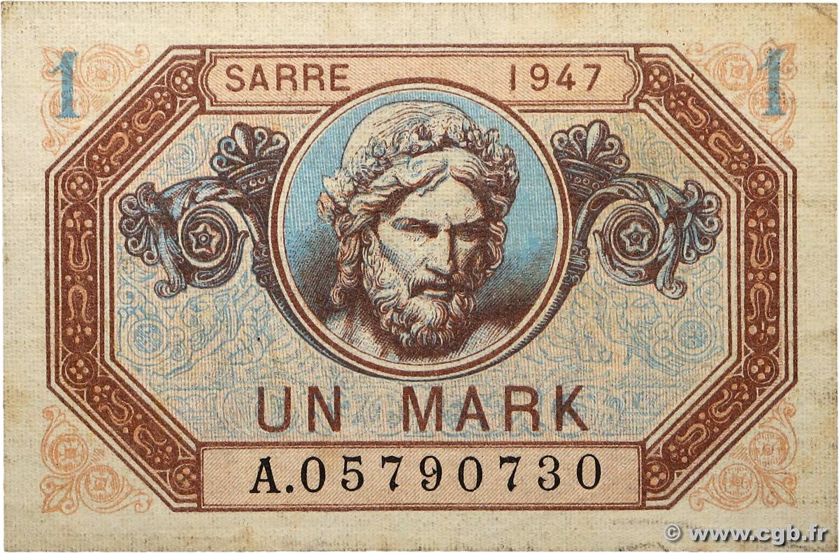 1 Mark SARRE FRANCIA  1947 VF.44.01 MBC
