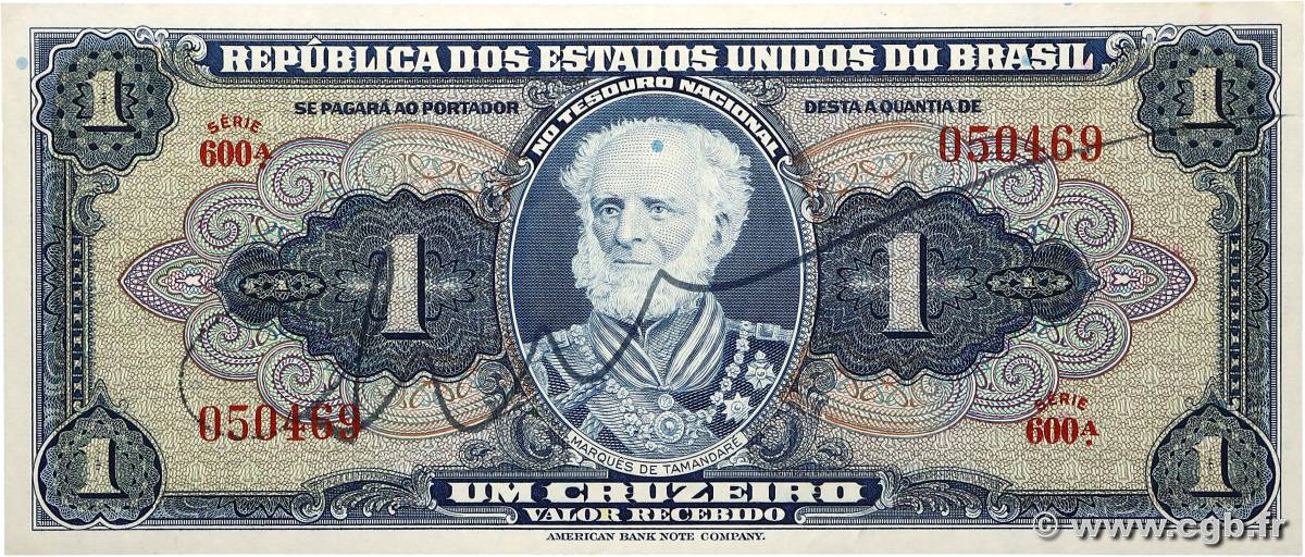 1 Cruzeiro BRÉSIL  1944 P.132 SUP