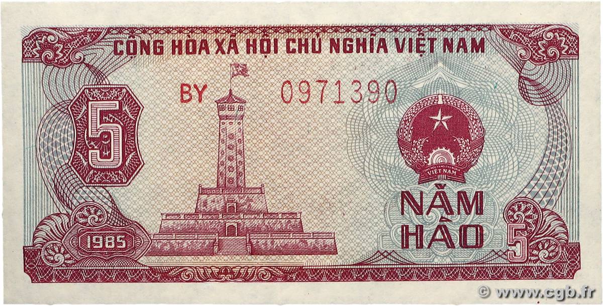 5 Hao VIET NAM   1985 P.089a NEUF
