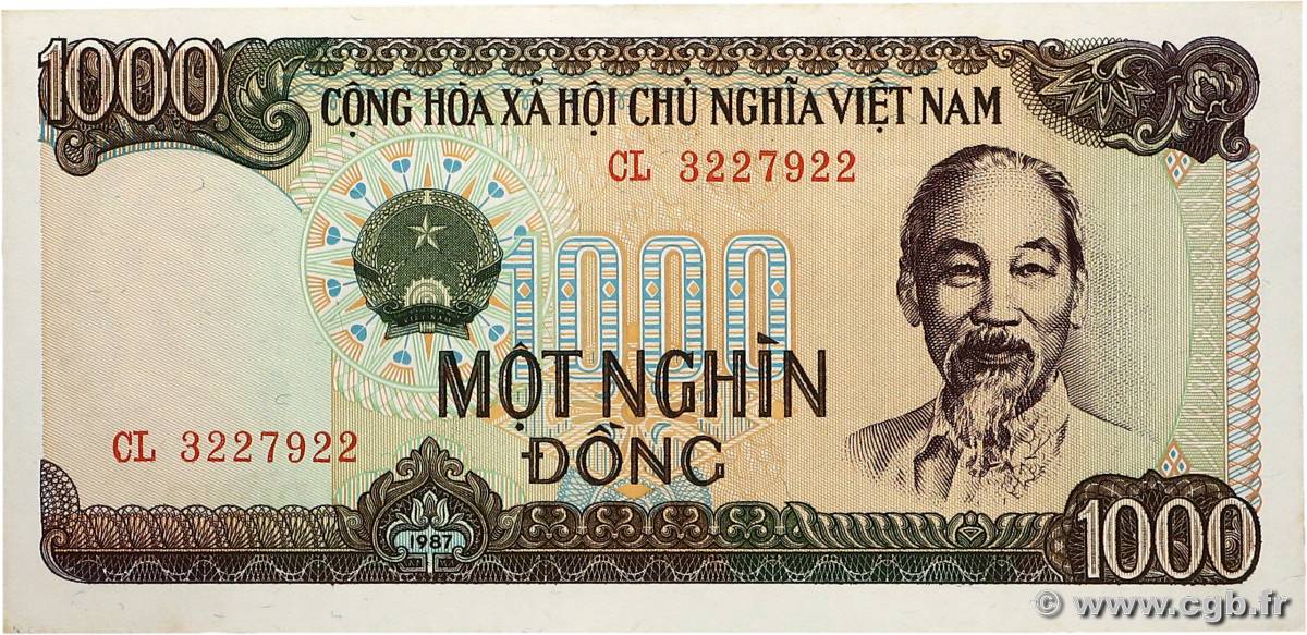 1000 Dong VIET NAM   1987 P.102a pr.NEUF
