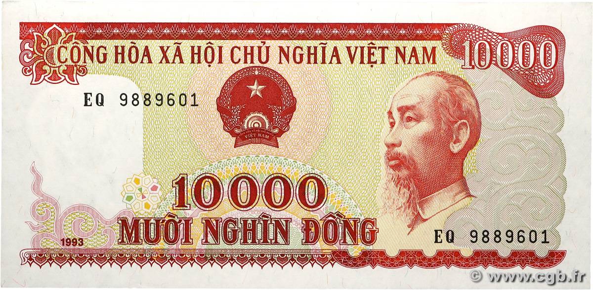 10000 Dông VIET NAM   1993 P.115a  pr.NEUF