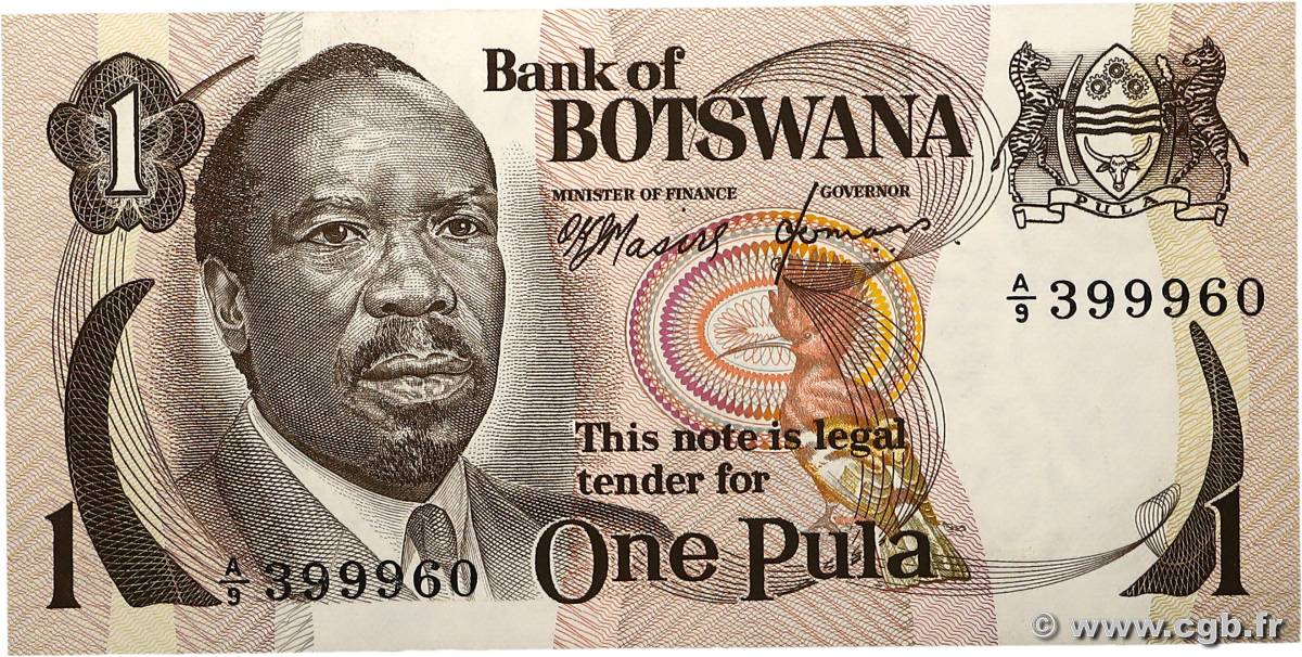 1 Pula BOTSWANA  1976 P.01a pr.NEUF