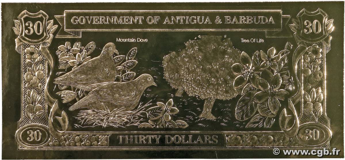 30 Dollars CARAÏBES  1983 P.Cs1 NEUF
