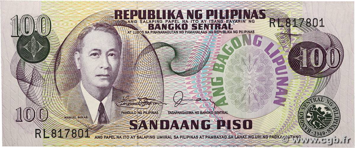 100 Piso PHILIPPINES  1978 P.164c UNC-