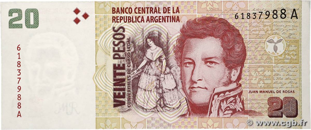 20 Pesos ARGENTINE  1999 P.349 NEUF