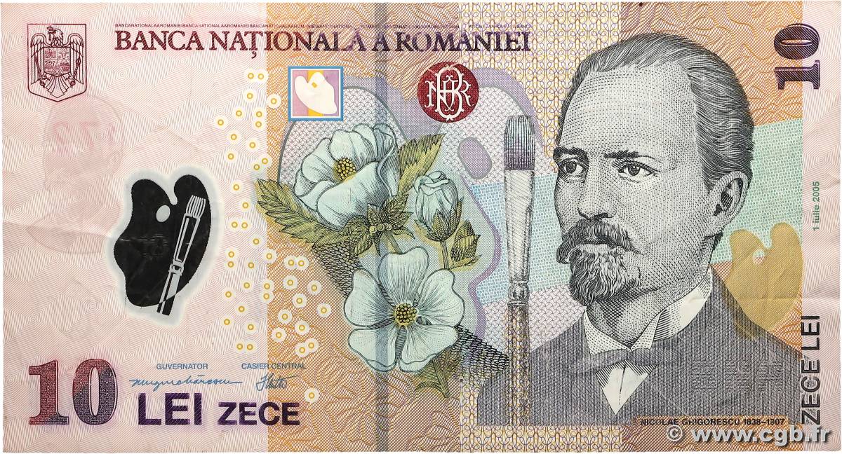 10 Lei ROMANIA  2005 P.119a BB