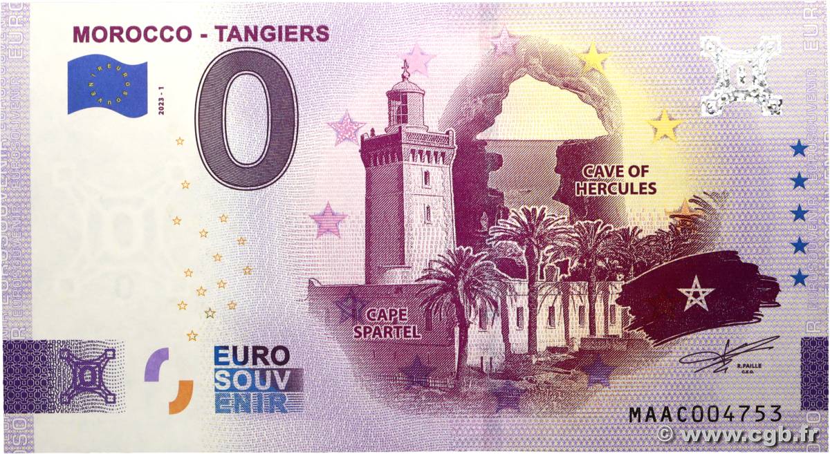 0 Euro FRANCE régionalisme et divers Tanger 2023 P.- NEUF