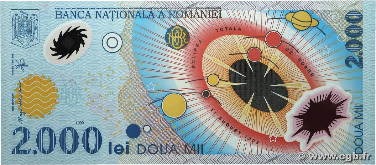 2000 Lei ROUMANIE  1999 P.111a NEUF