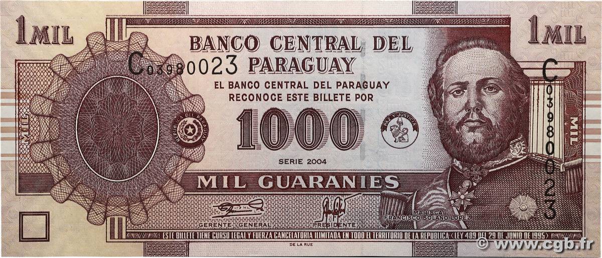 1000 Guaranies PARAGUAY  2004 P.222a NEUF